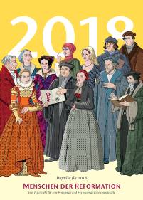 zweisdesign Kalender Menschen der Reformation
