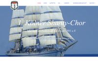 Internetseite 1. Kölner Shanty-Chor e.V.